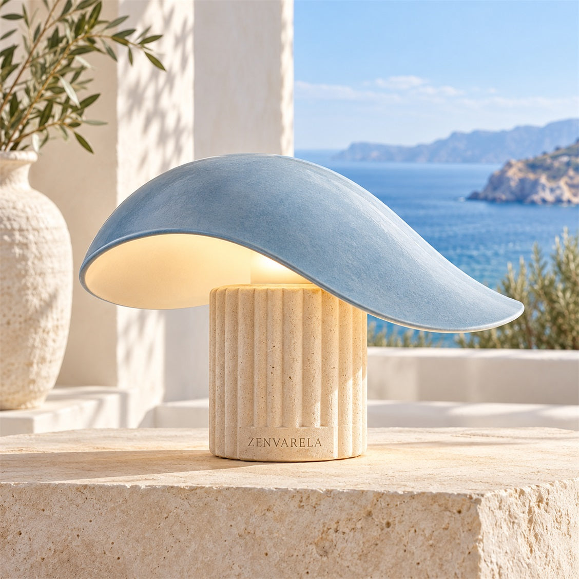 Zenvarela Ambient Mushroom Bedside Lamp - main view